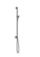 AXOR-HG-AXOR-One-Brausestange-mit-Wandanschluss-und-Brauseschlauch-1-60-m-Polished-Black-Chrome-48792330 gallery number 1